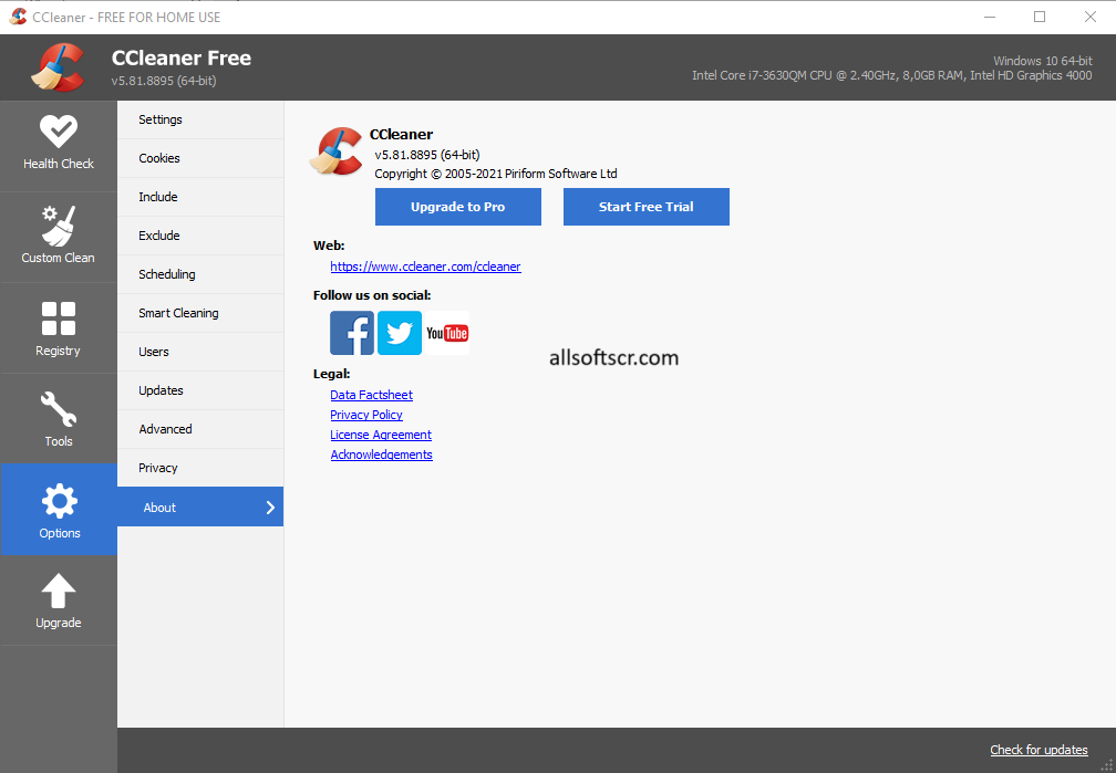 CCleaner Pro License Key