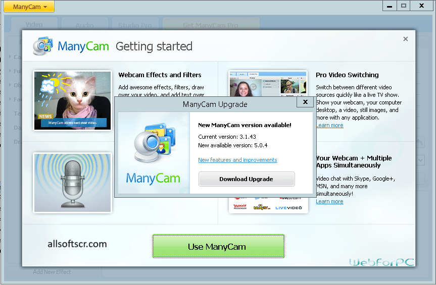 Manycam Pro License Key