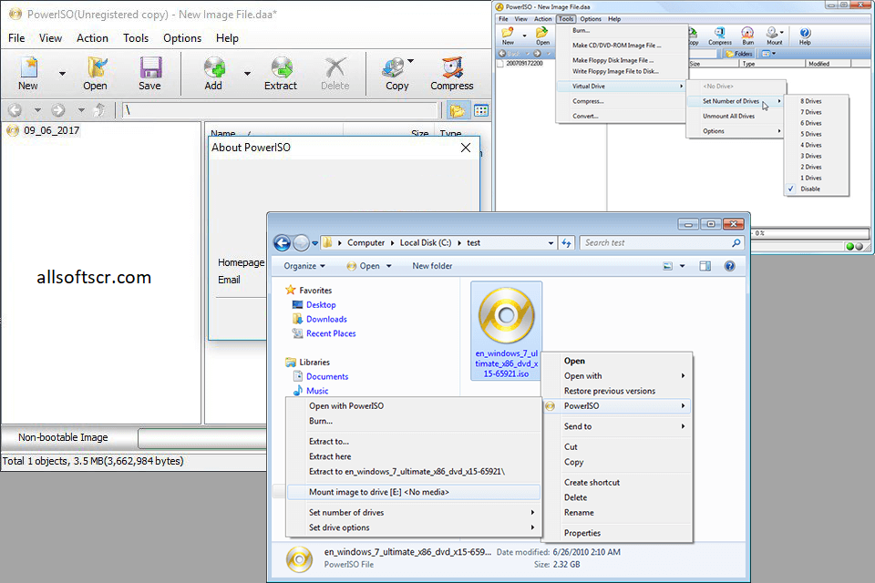 PowerISO 8.9 License Key